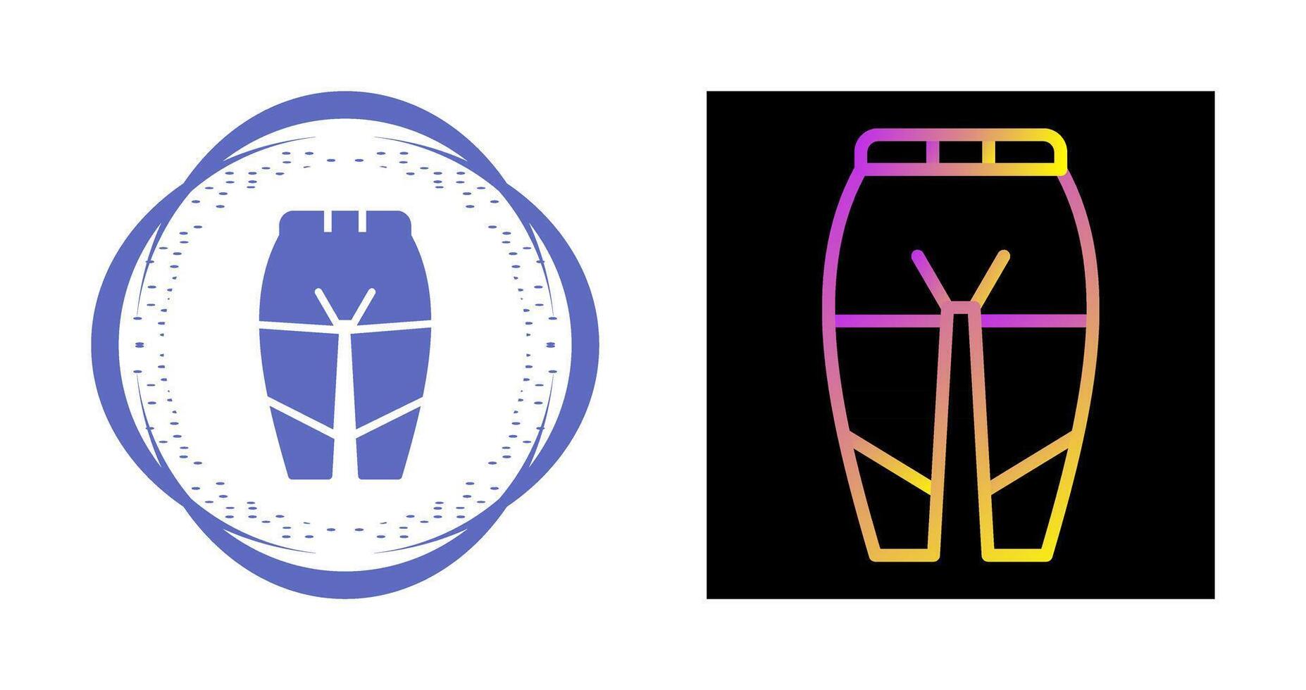 Thermal underwear Vector Icon