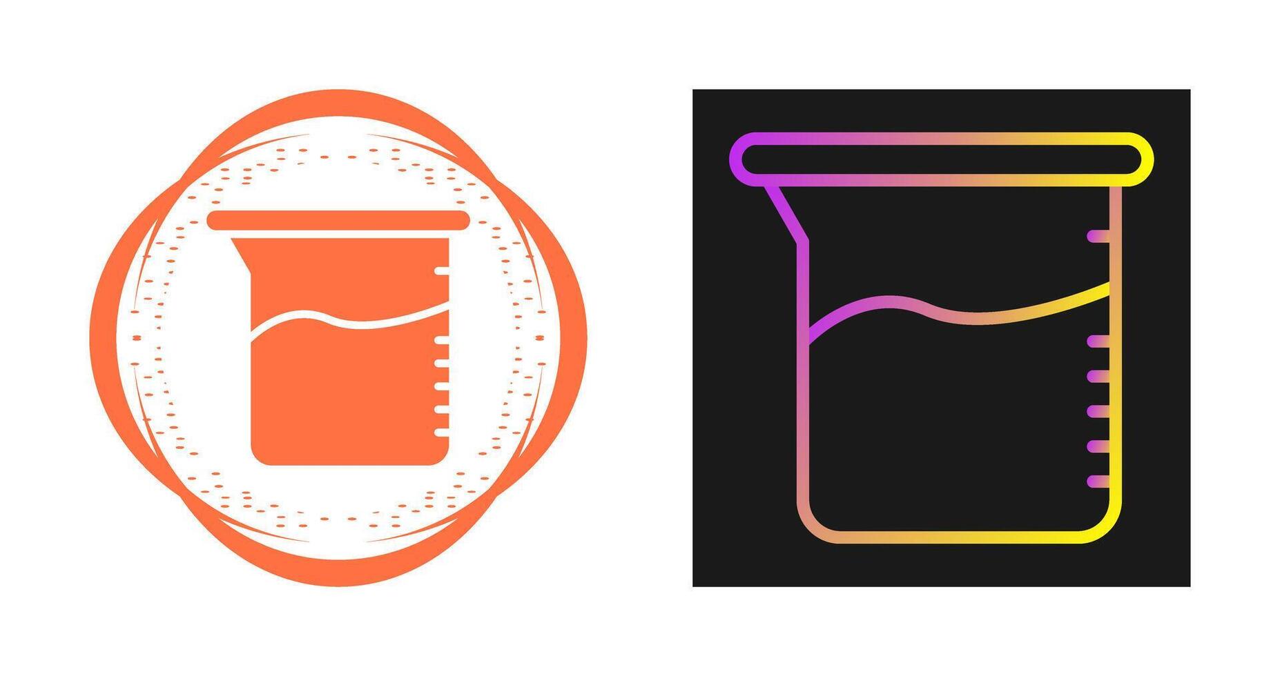 Beaker Vector Icon