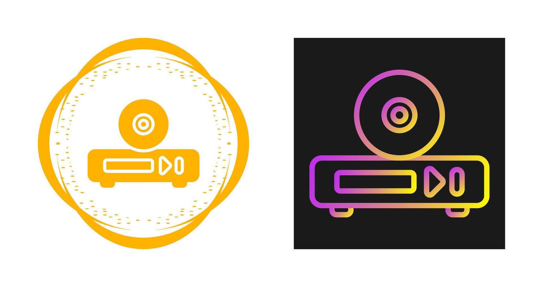 DVD Drive Vector Icon