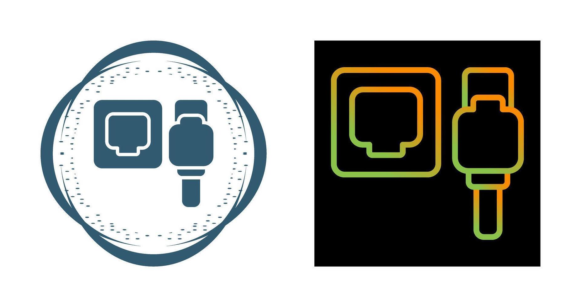 Ethernet Vector Icon