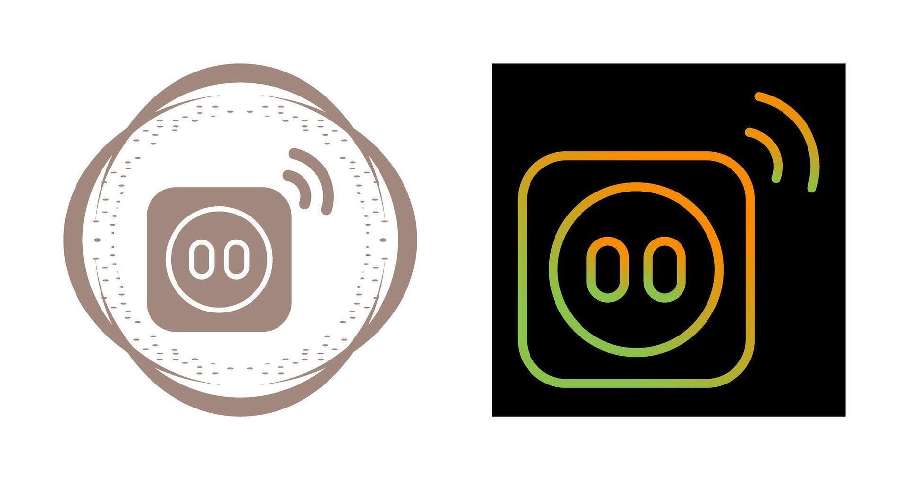 Smart Plug Vector Icon