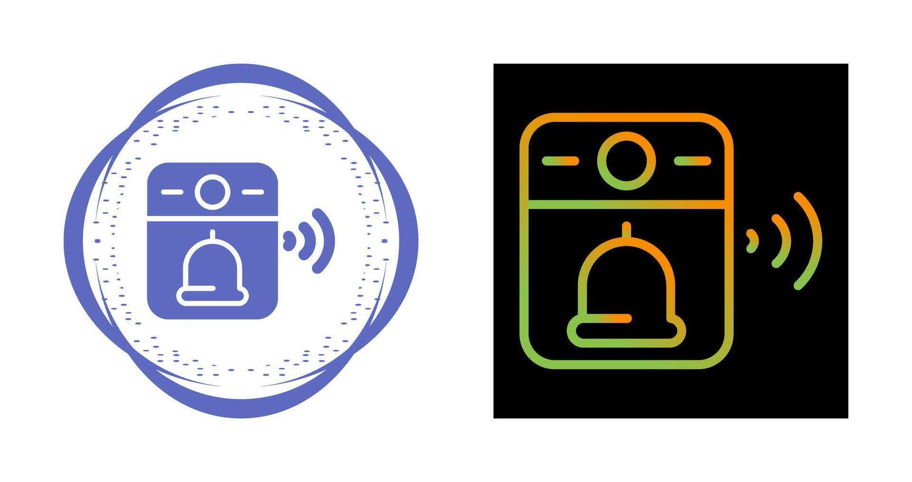 Video Doorbell Vector Icon