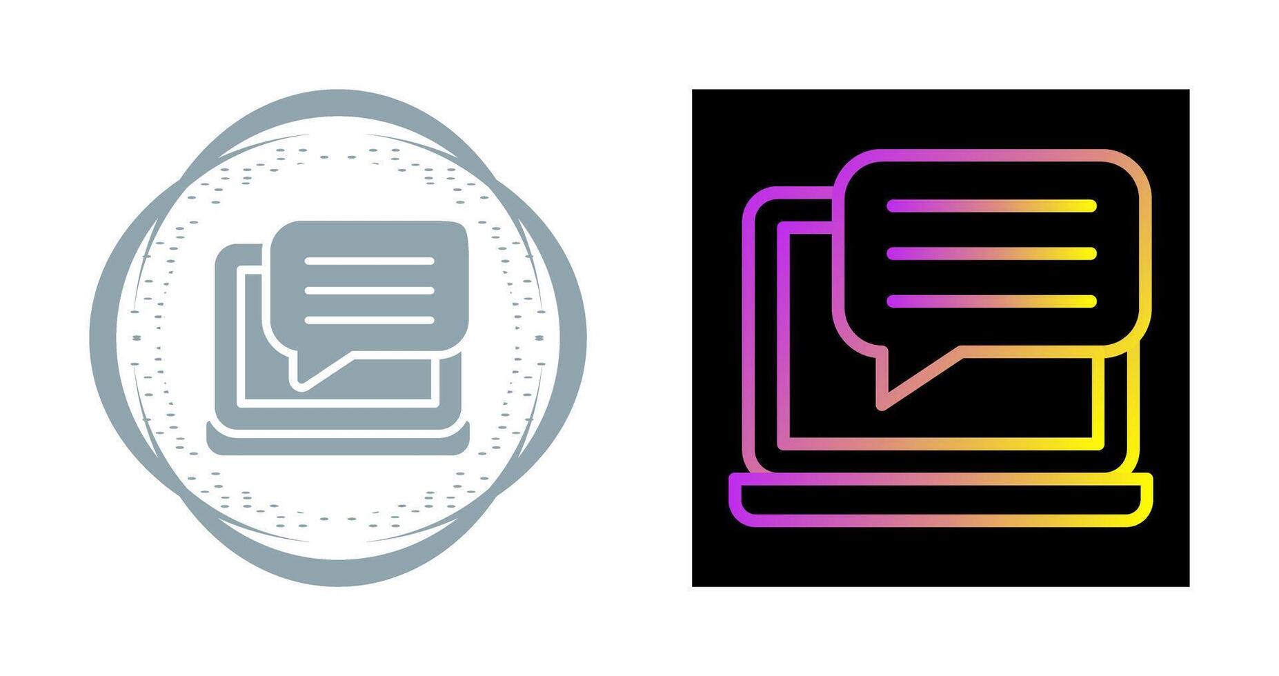 Live Chat Vector Icon