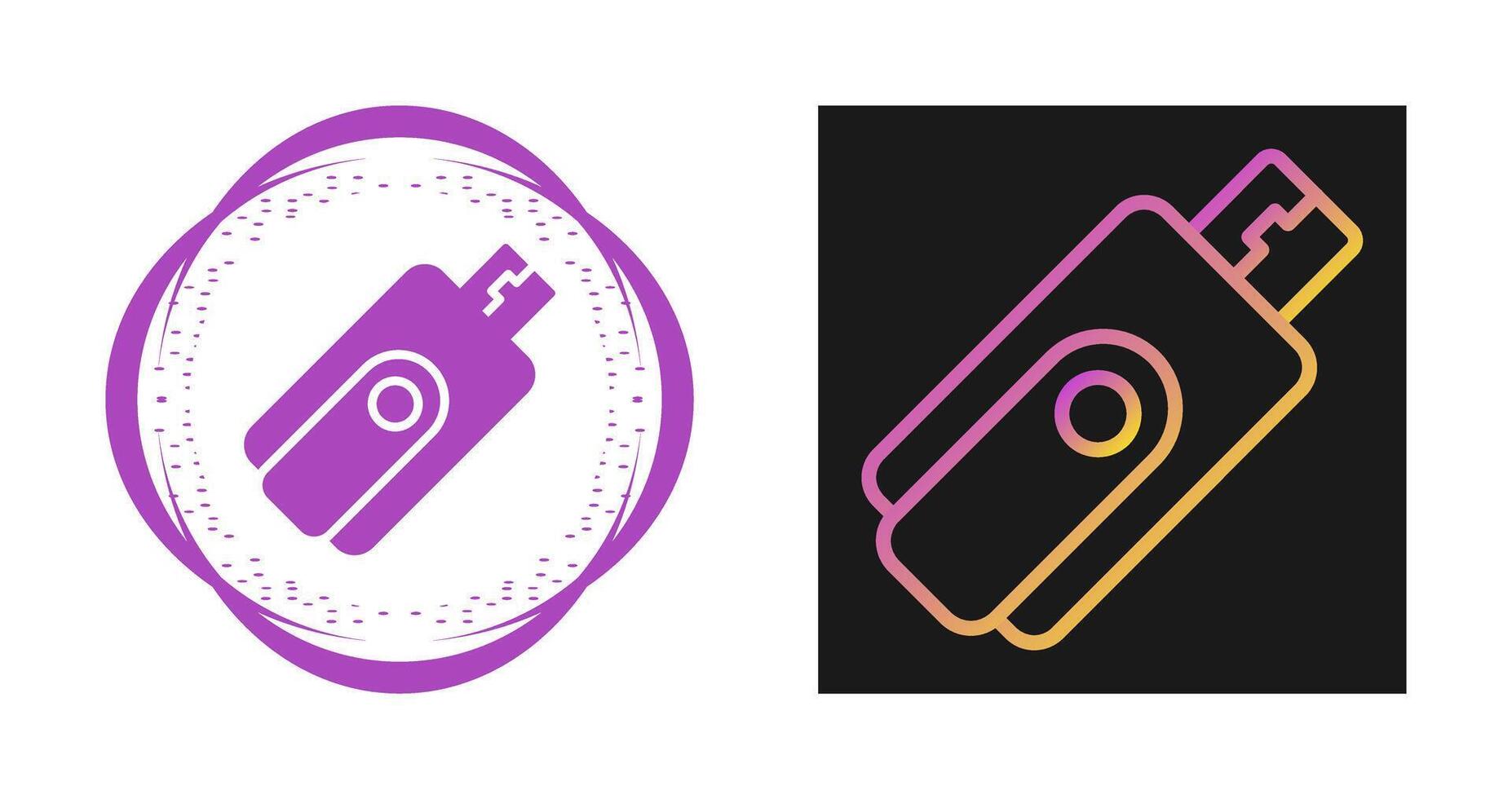 Flash Drive Vector Icon