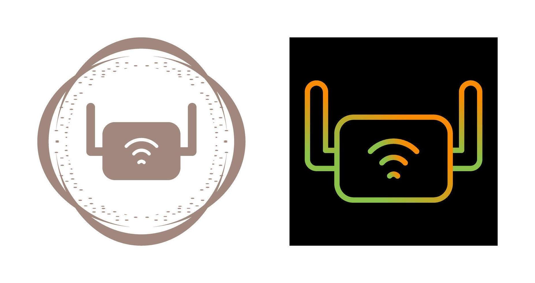 Wi-Fi Range Extender Vector Icon