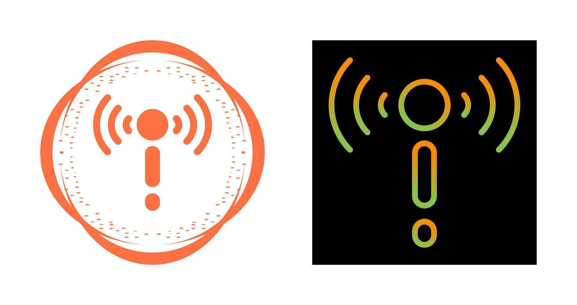 Network Troubleshooting Vector Icon