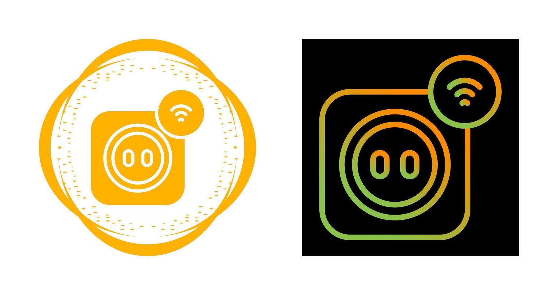 Smart Plug Vector Icon