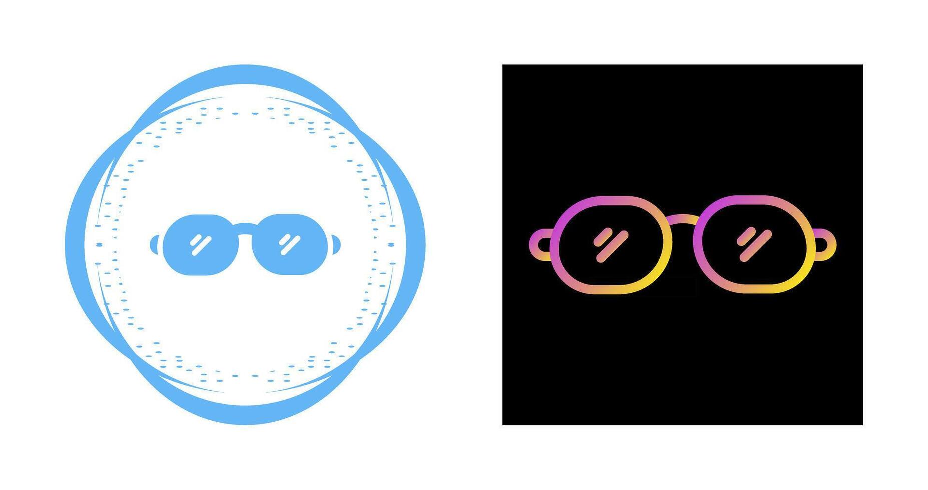 Eyeglasses Vector Icon