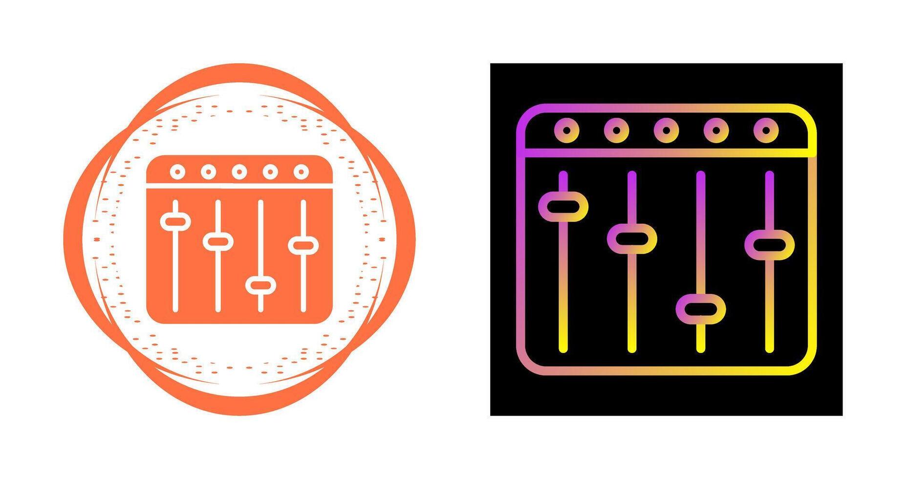 Mixer Vector Icon