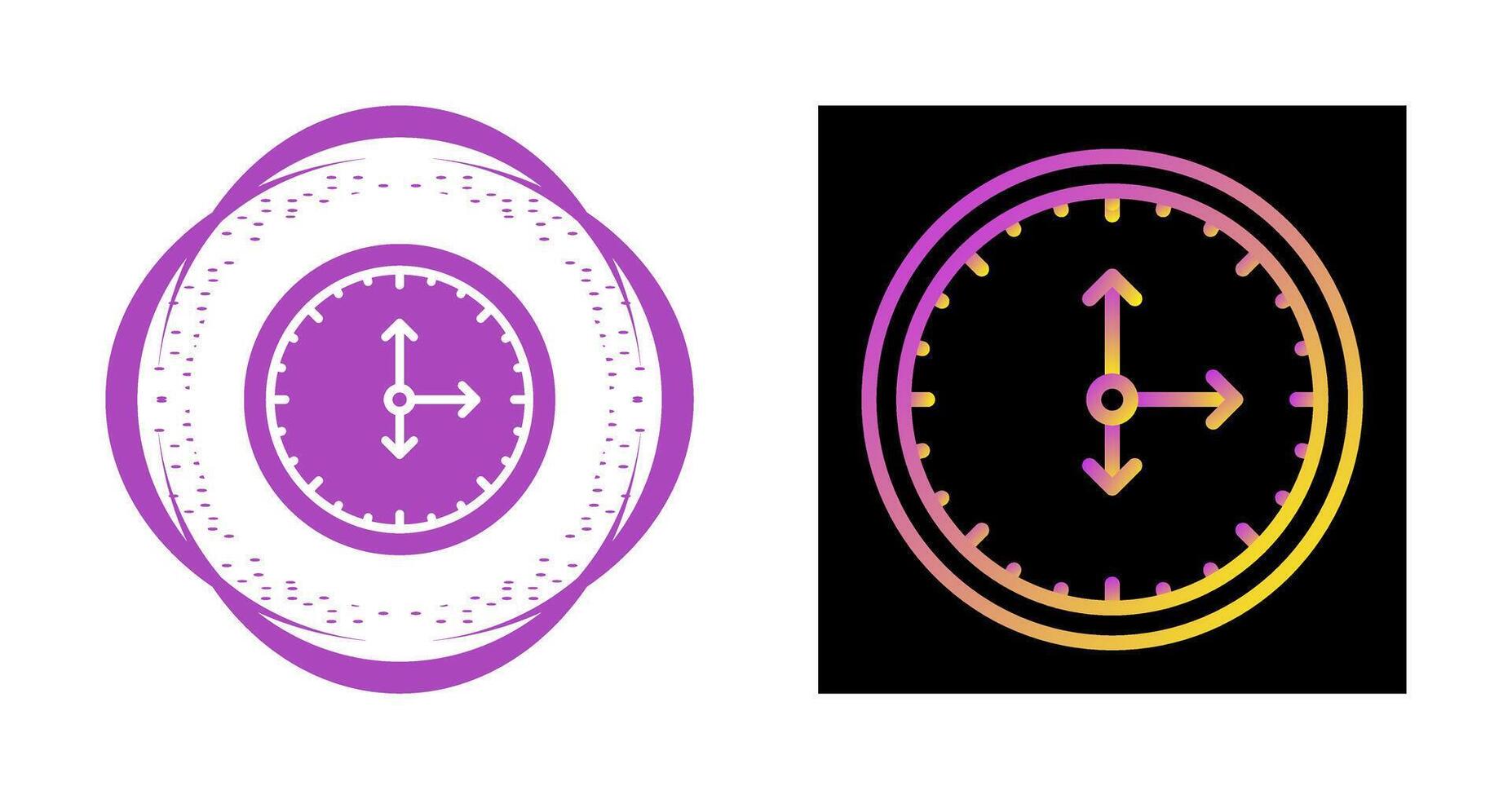 icono de vector de reloj