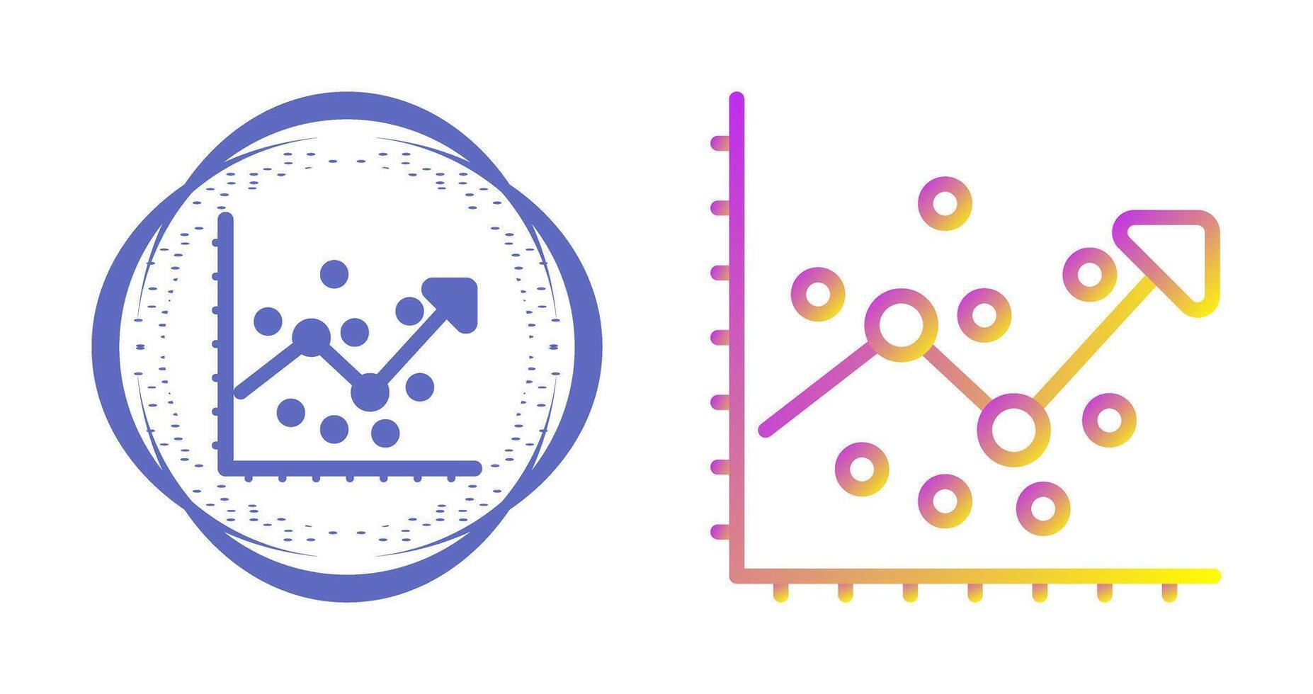 Regression Analysis Vector Icon