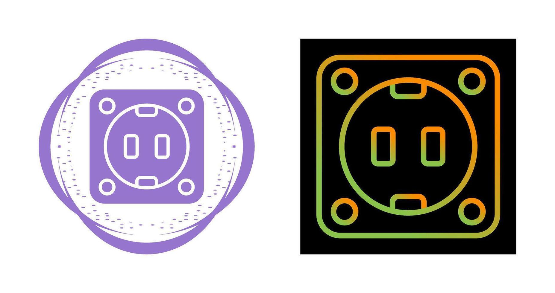 Outlet Vector Icon