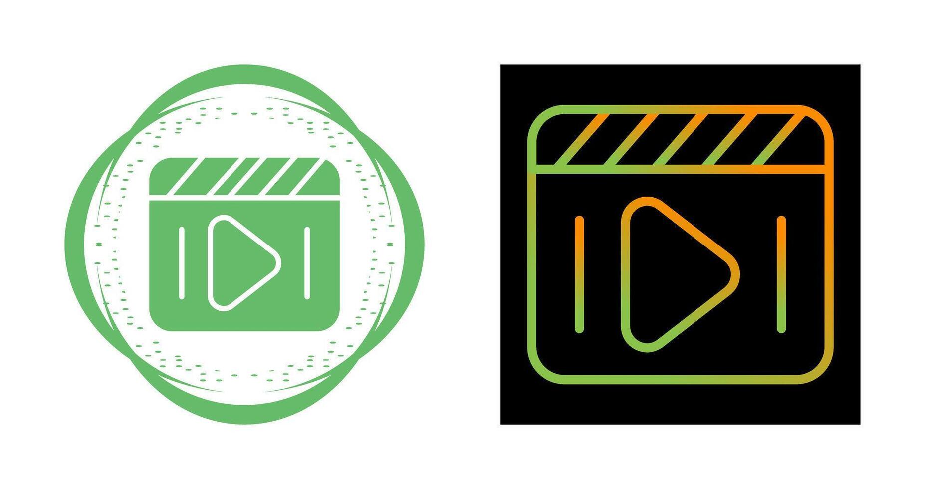 Clapperboard Vector Icon