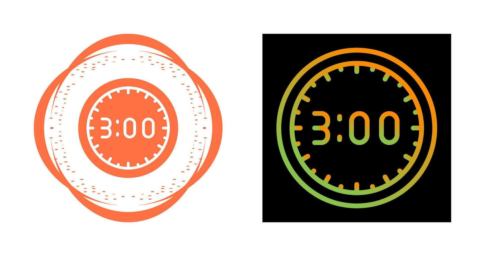 Clock Vector Icon