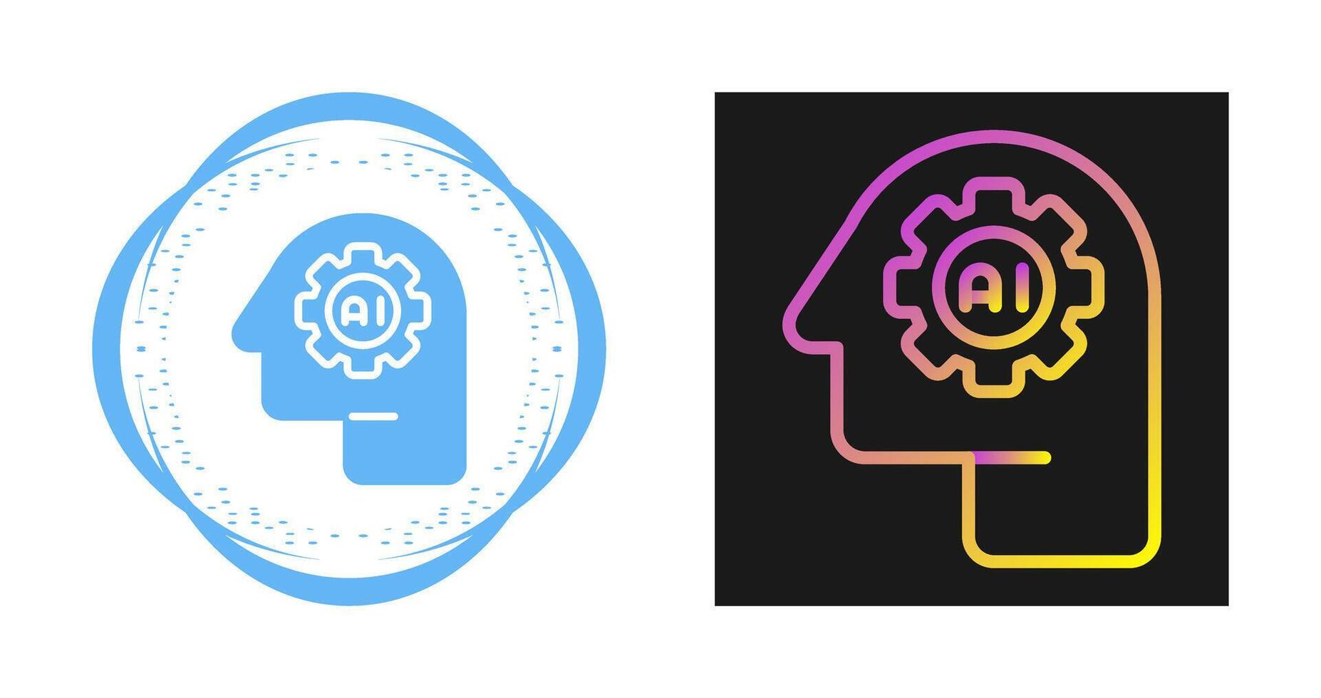 Artificial Intelligence Vector Icon