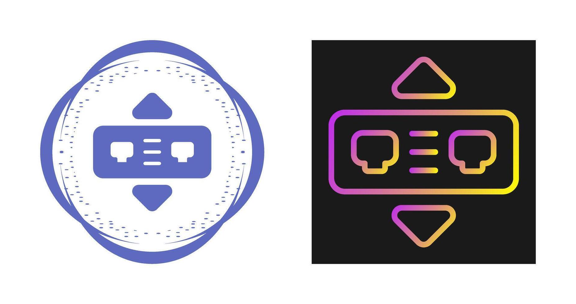 Network Bridge Vector Icon