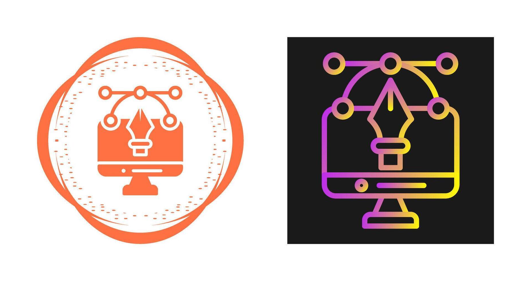 Graphic Design Vector Icon
