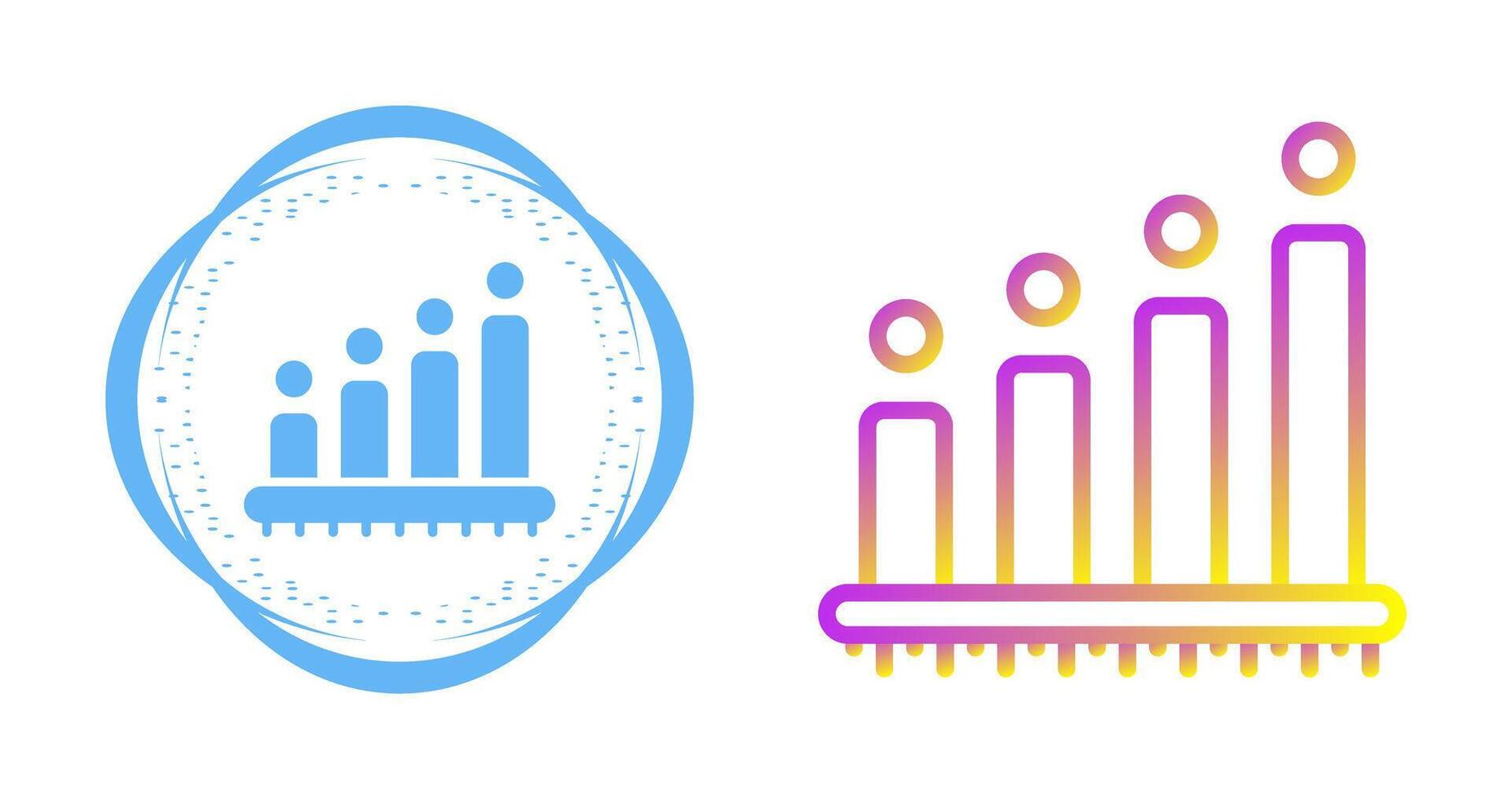 Bar Chart Vector Icon