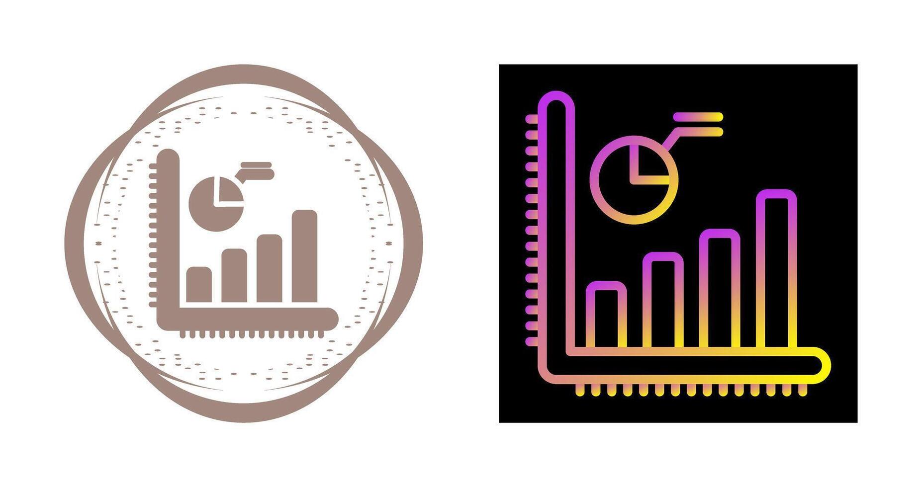 Graph Vector Icon