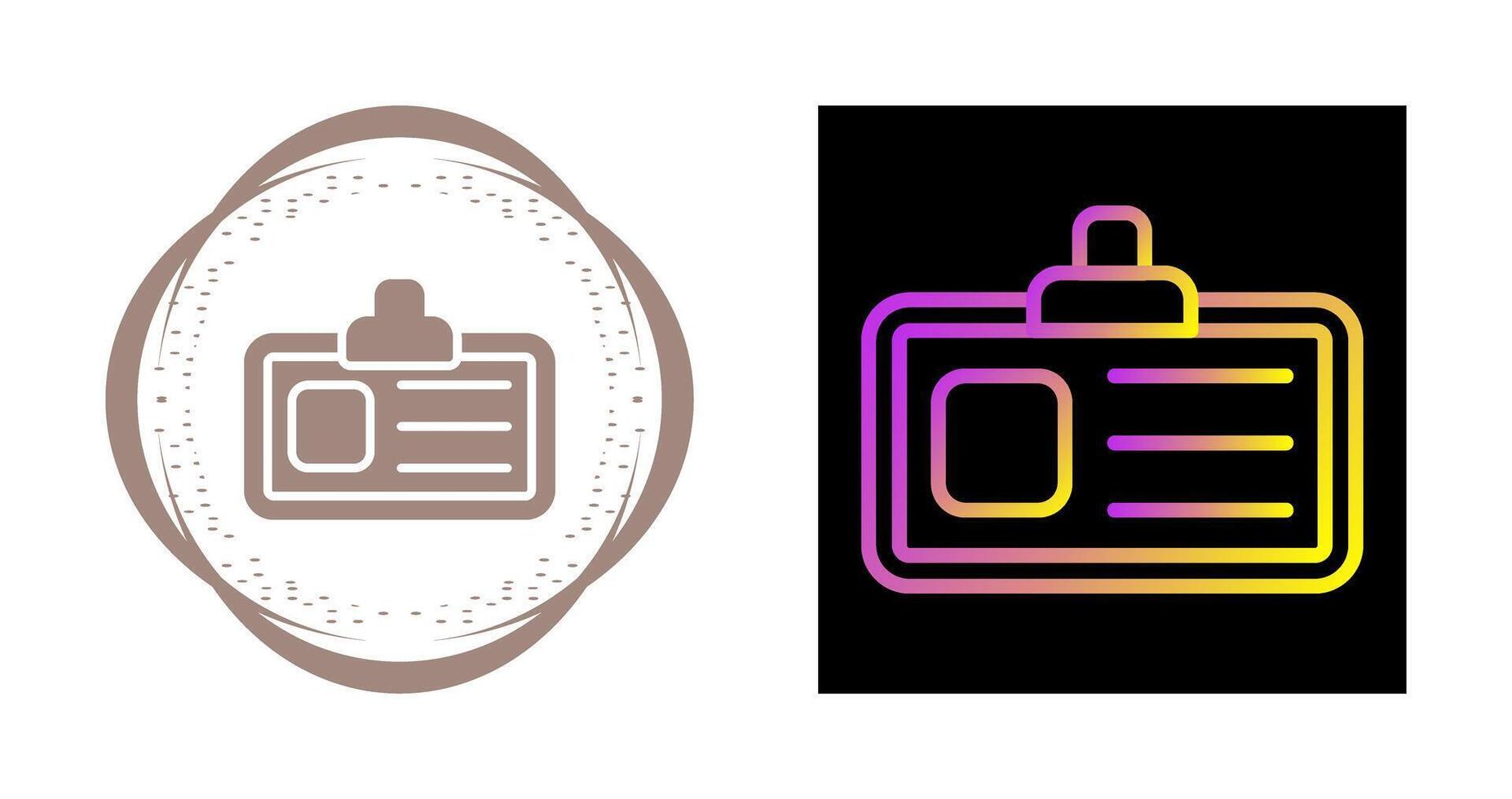 Business Card Vector Icon