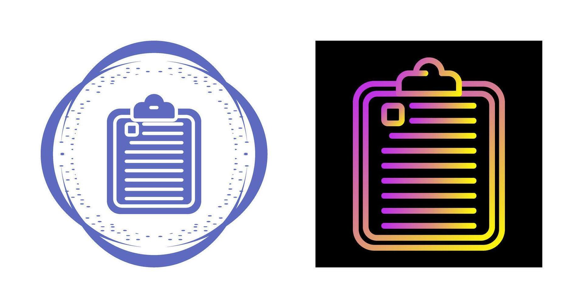 Clipboard Vector Icon