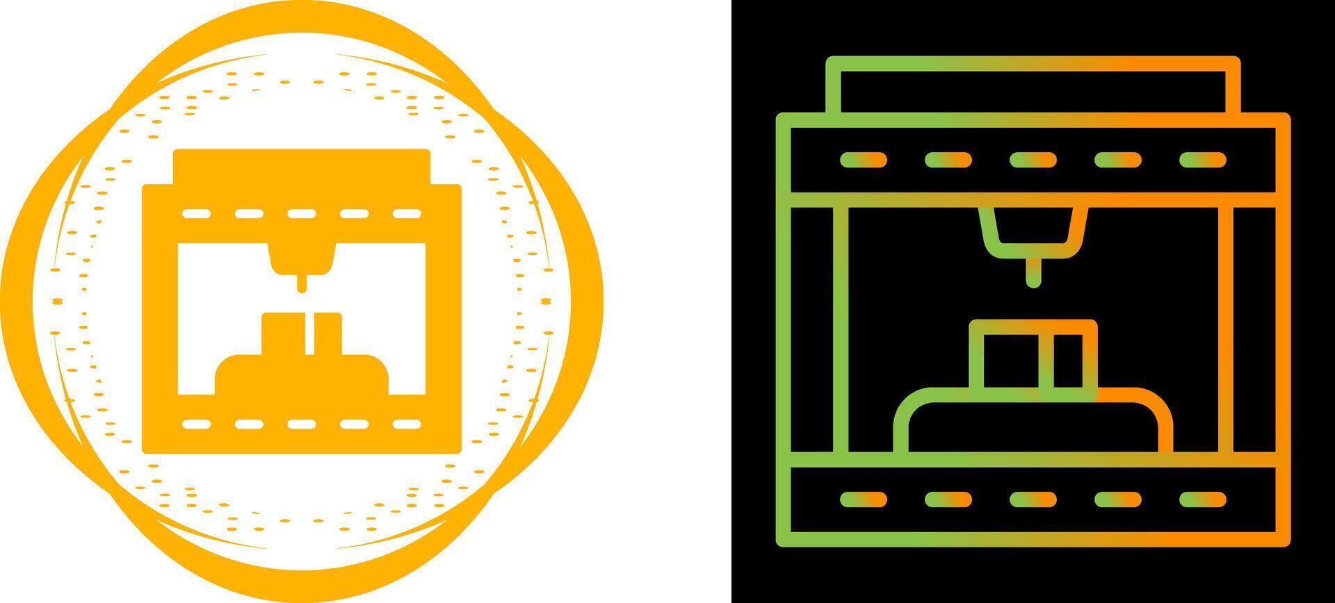 3d Printing Vector Icon