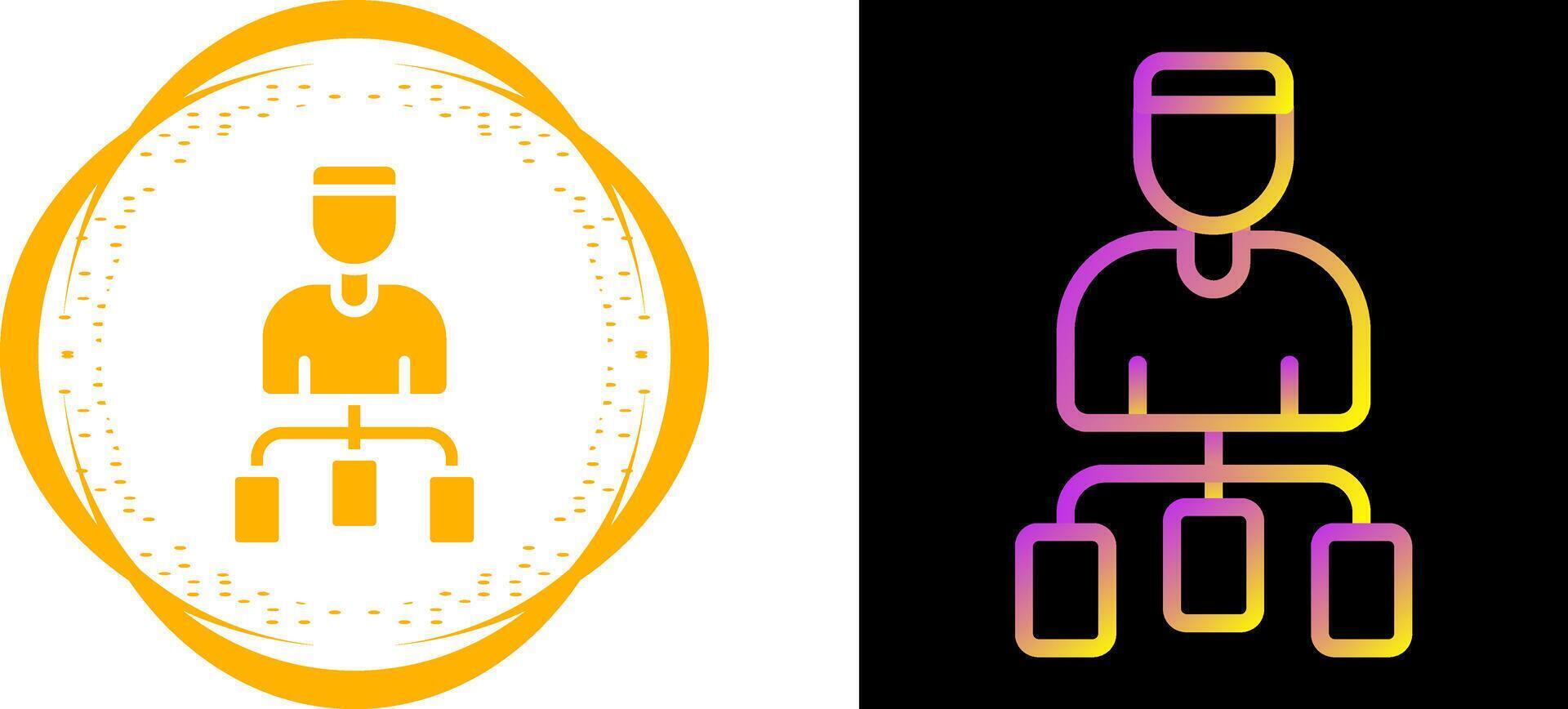 User Flow Vector Icon