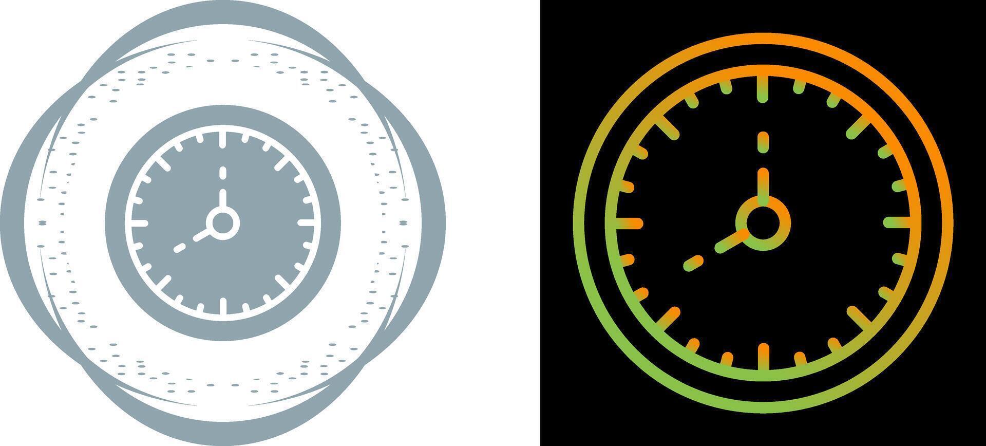 icono de vector de reloj