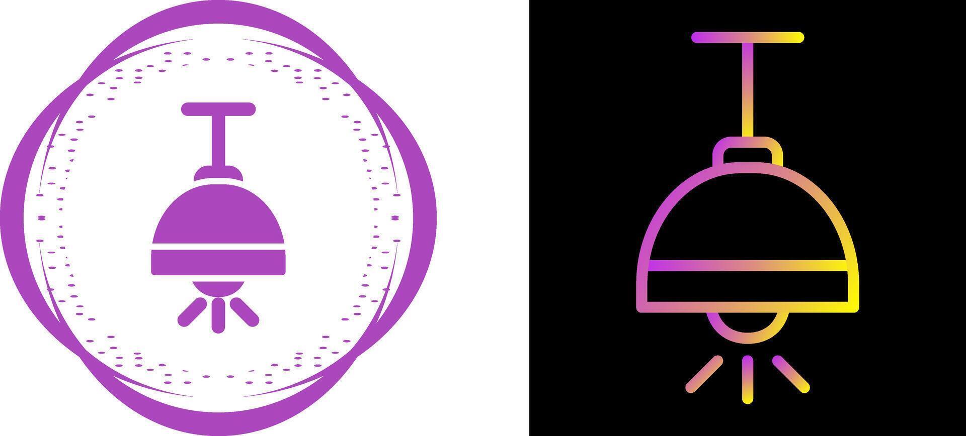 Ceiling Lamp Vector Icon