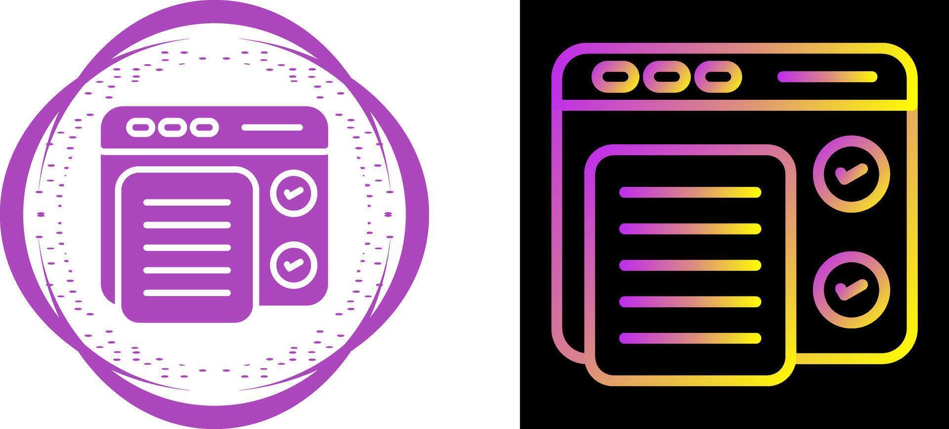 Concept Testing Vector Icon