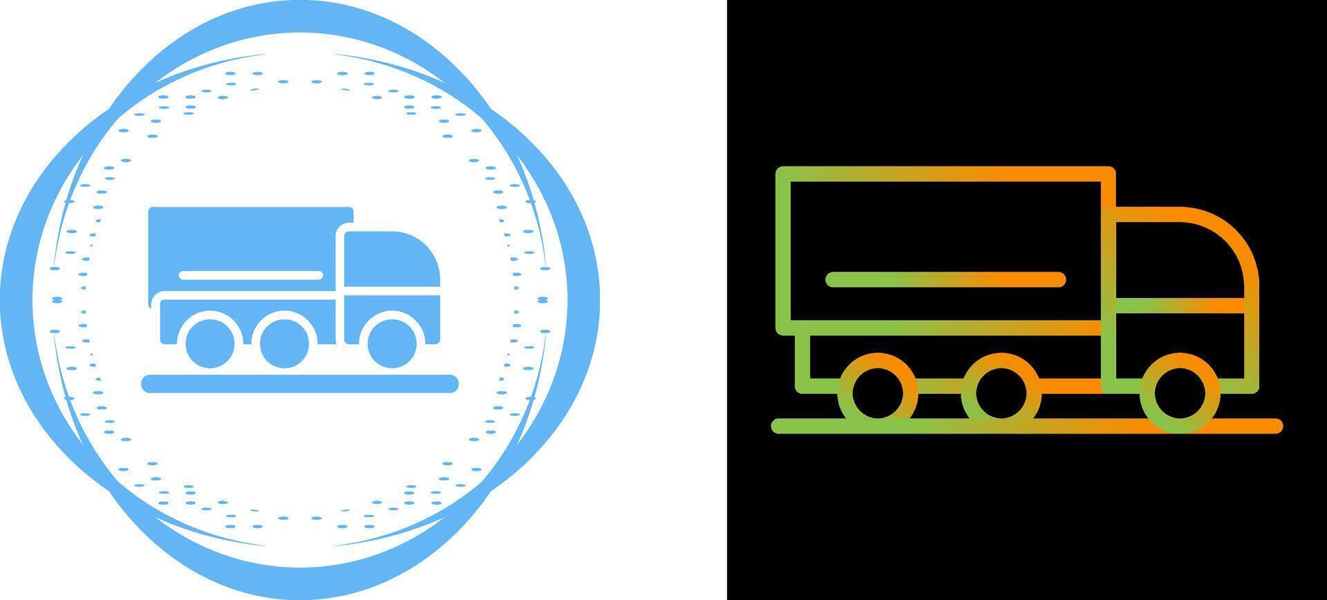 Cargo Truck Vector Icon