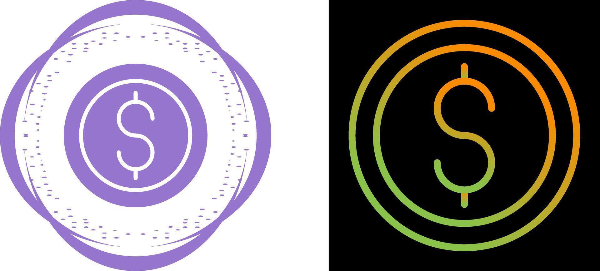 Usd Circle Vector Icon