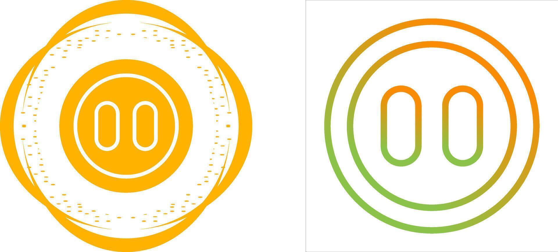 Pause Vector Icon