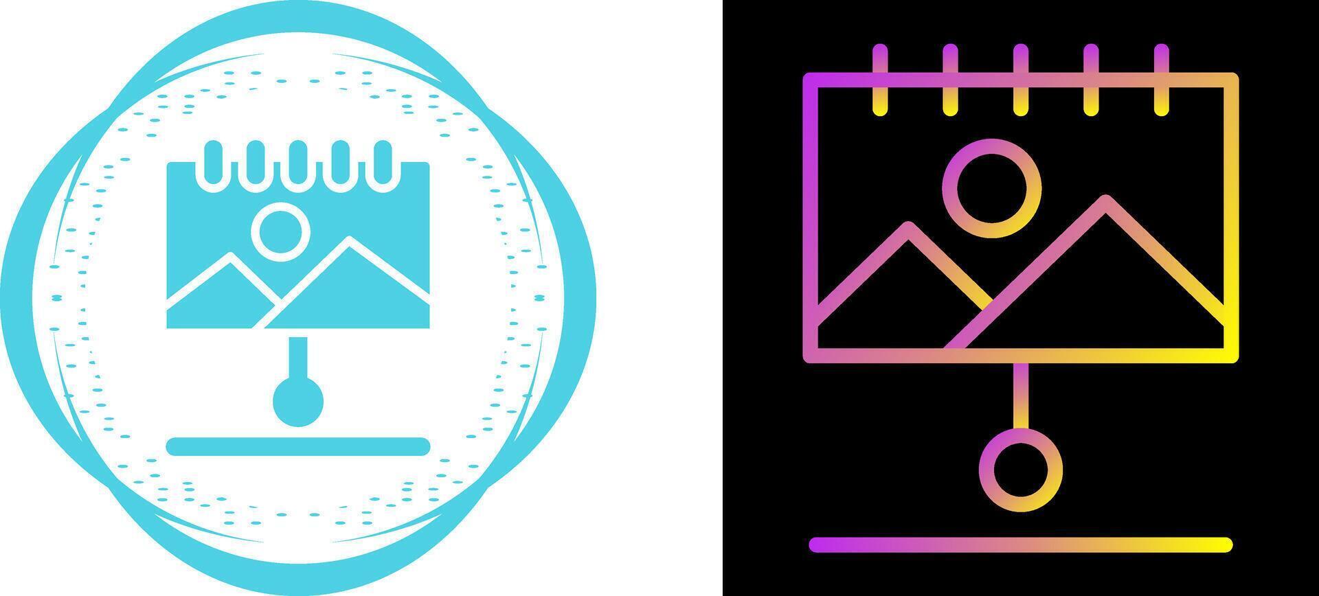 Canvas Vector Icon