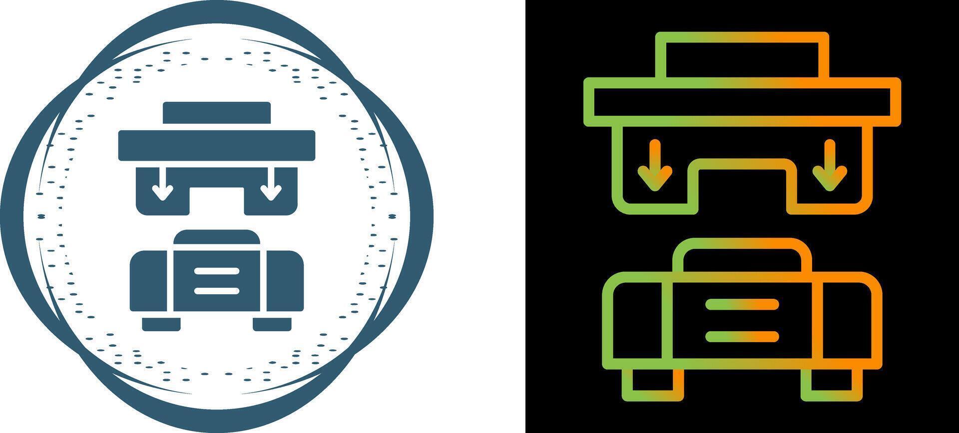 Press Machine Vector Icon