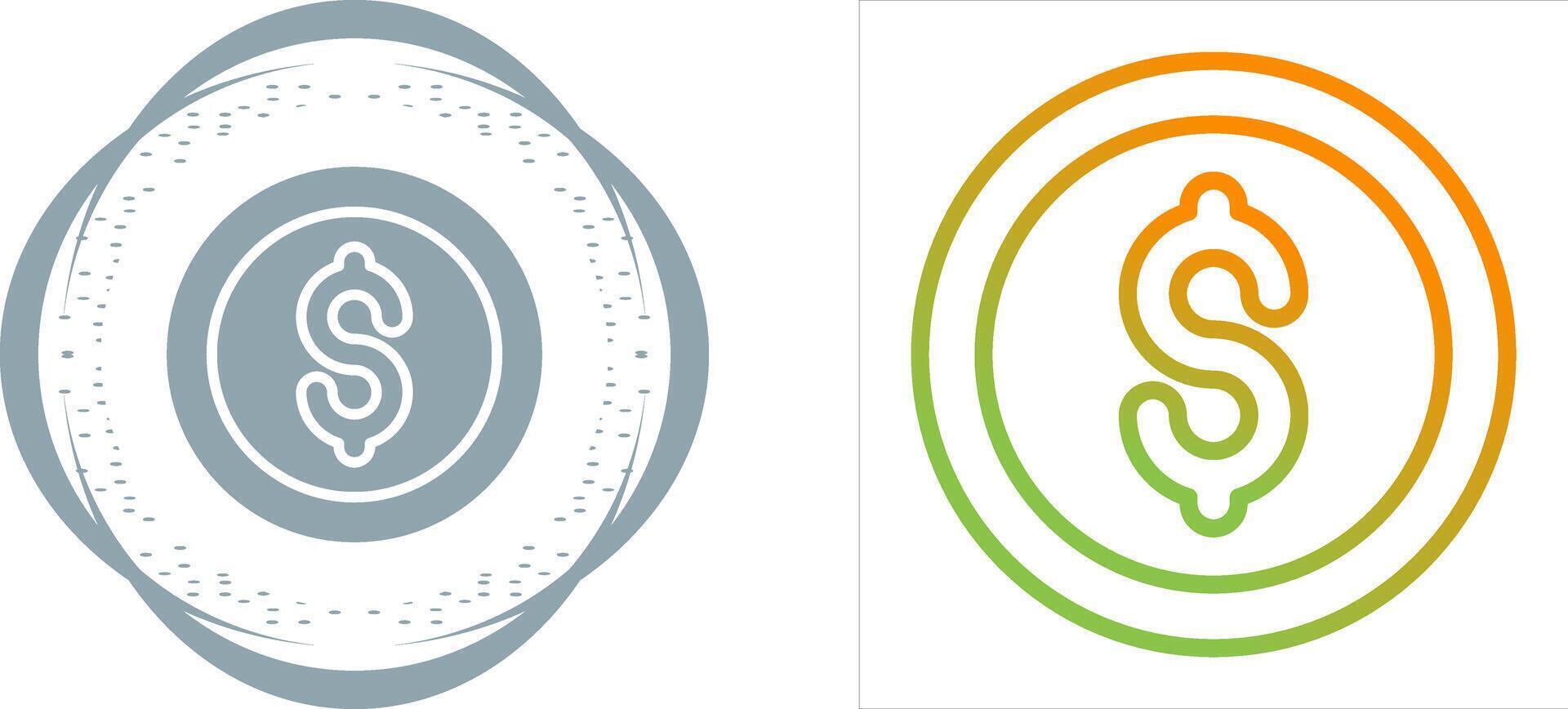 Usd Circle Vector Icon