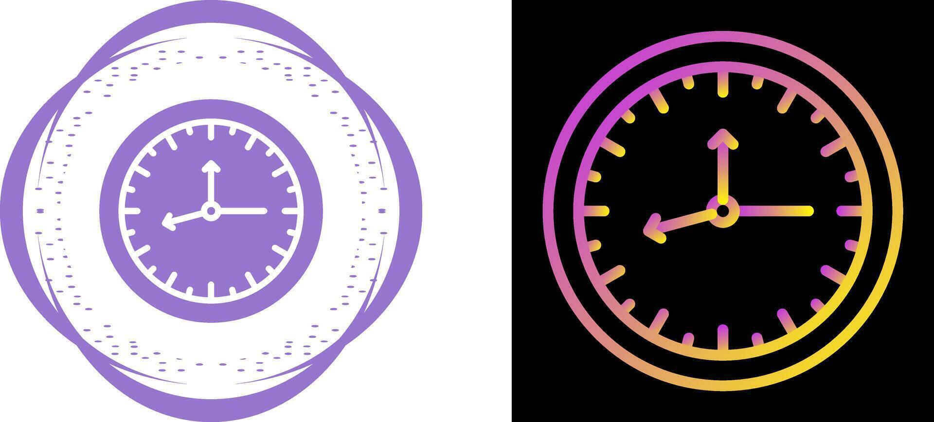 Clock Vector Icon