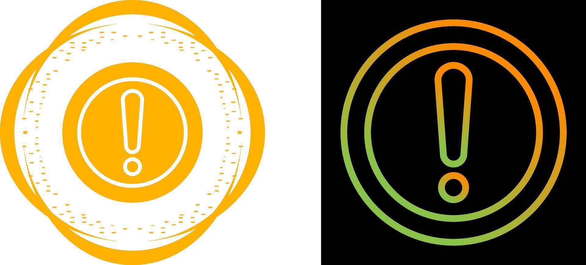 Exclamation Vector Icon