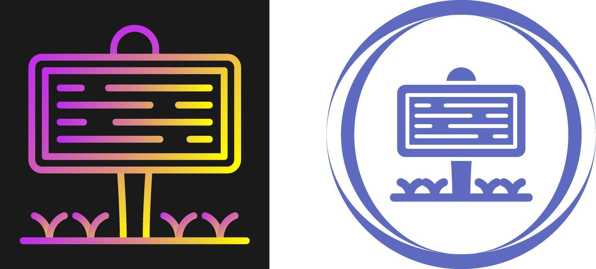 Sign Vector Icon