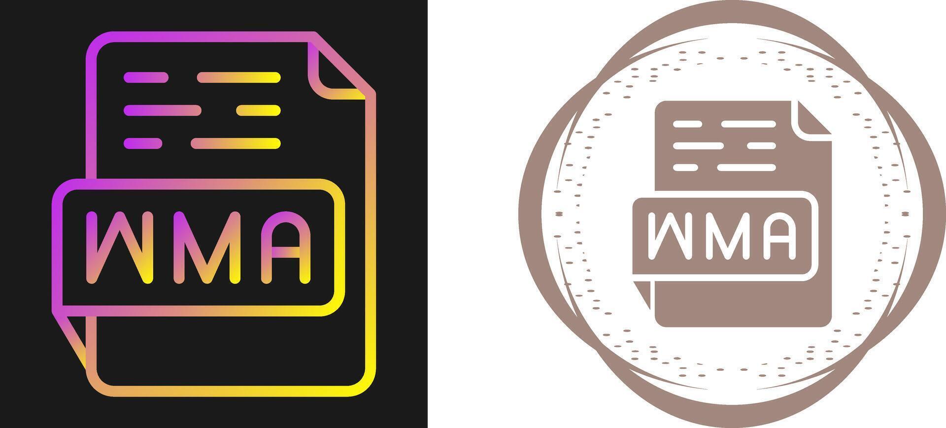 WMA Vector Icon