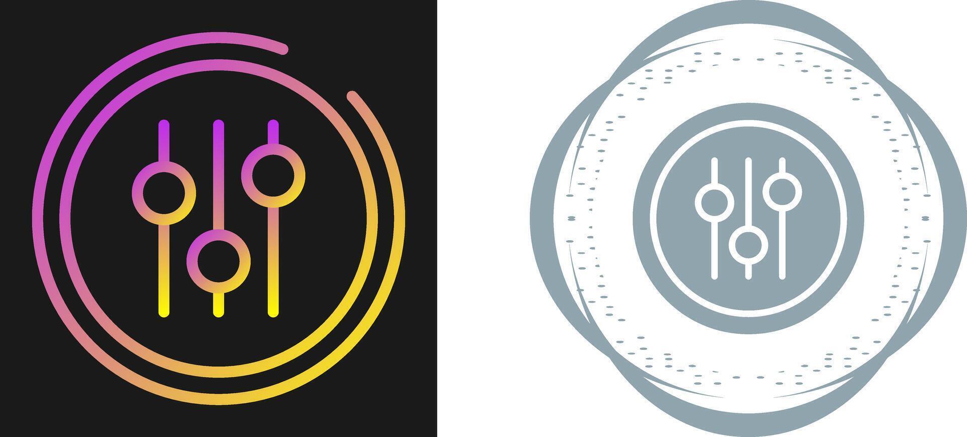 Audio Equalizer Vector Icon