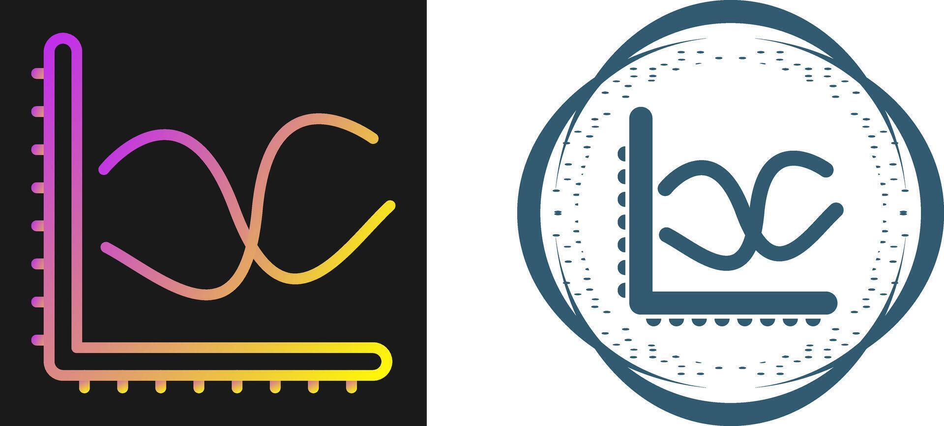 Graph Vector Icon
