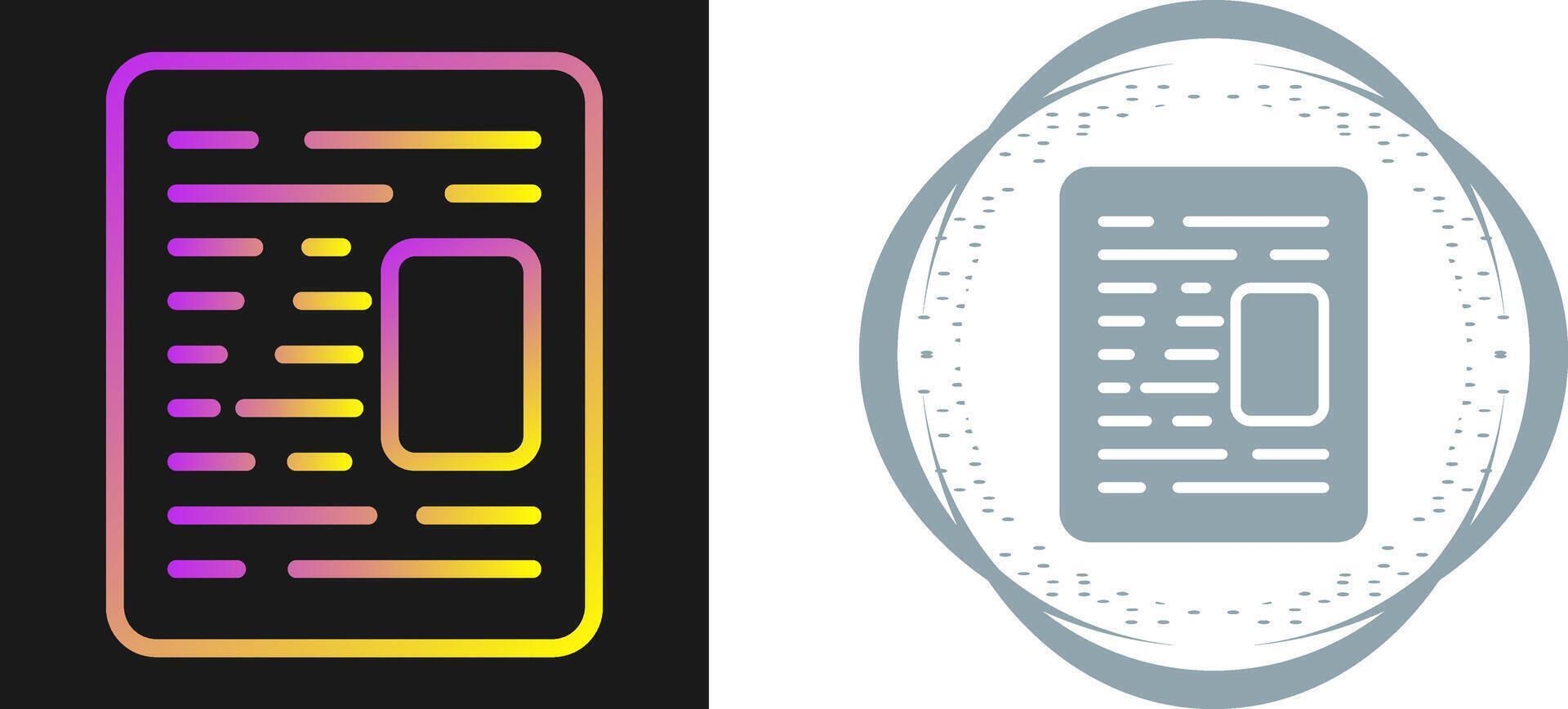 Document Templates Vector Icon