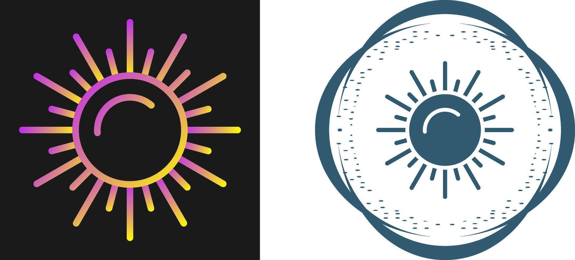 Sun Vector Icon