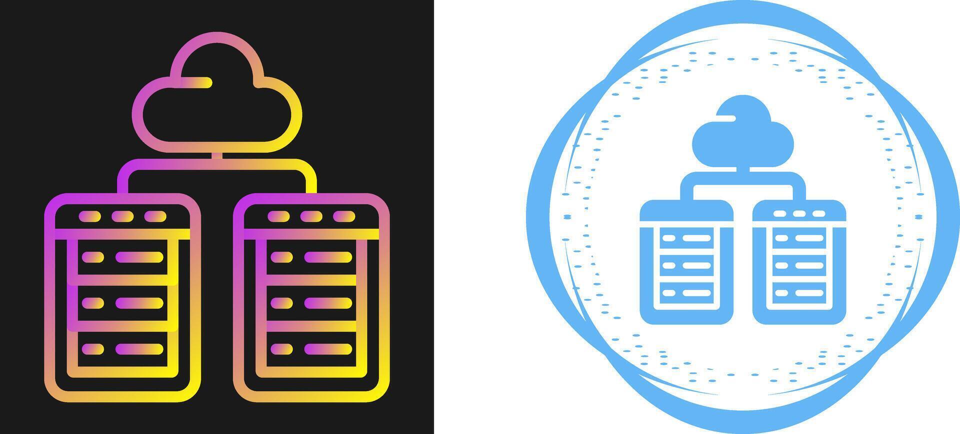 Data Center Vector Icon