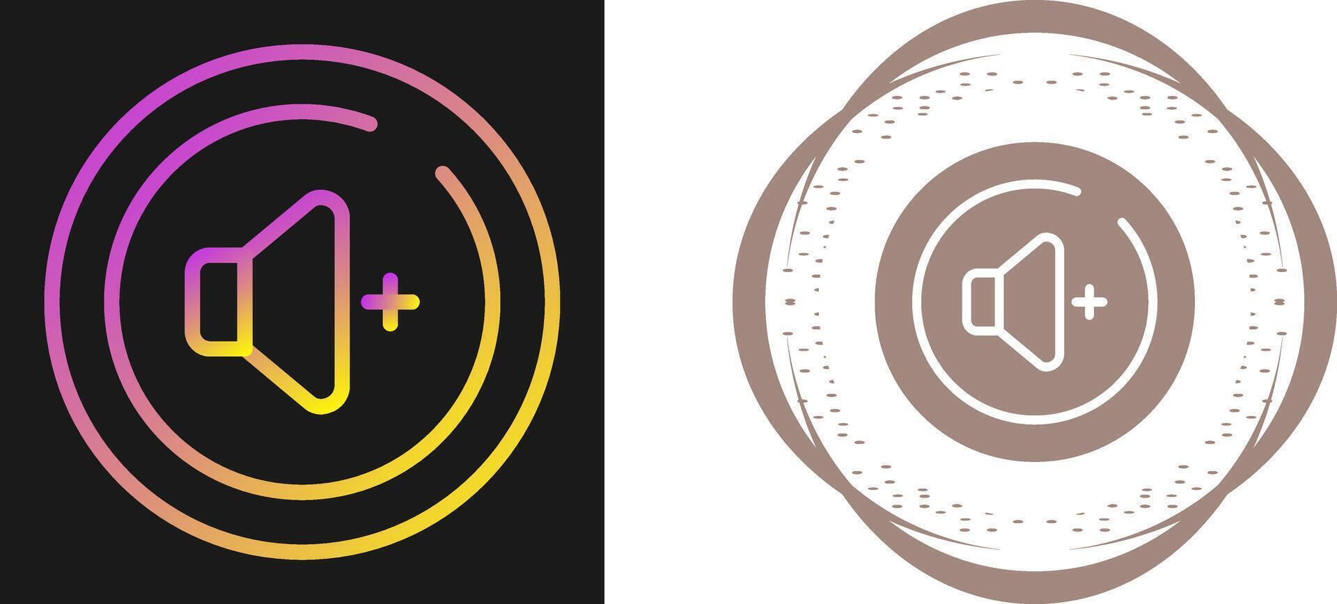 Volume Up Circle Vector Icon
