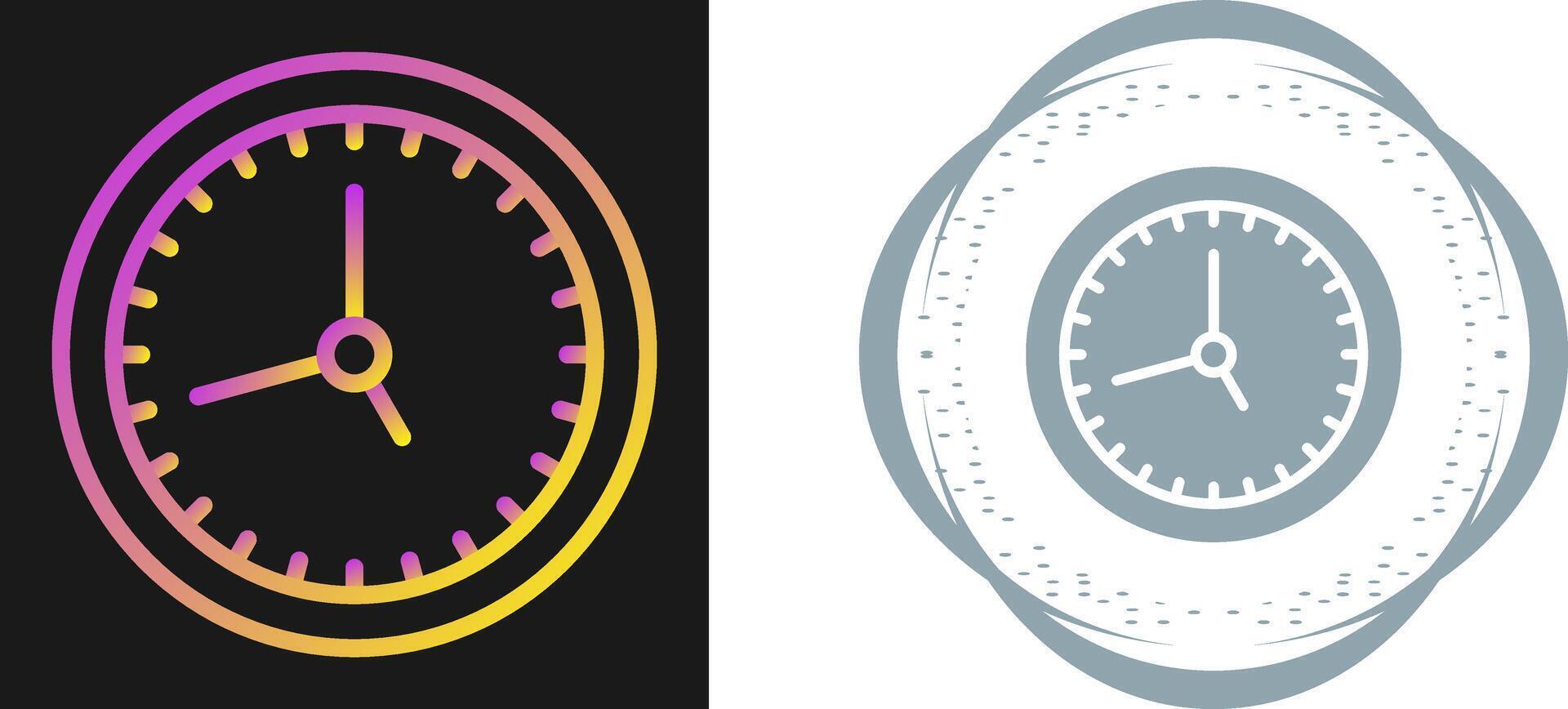 Clock Vector Icon