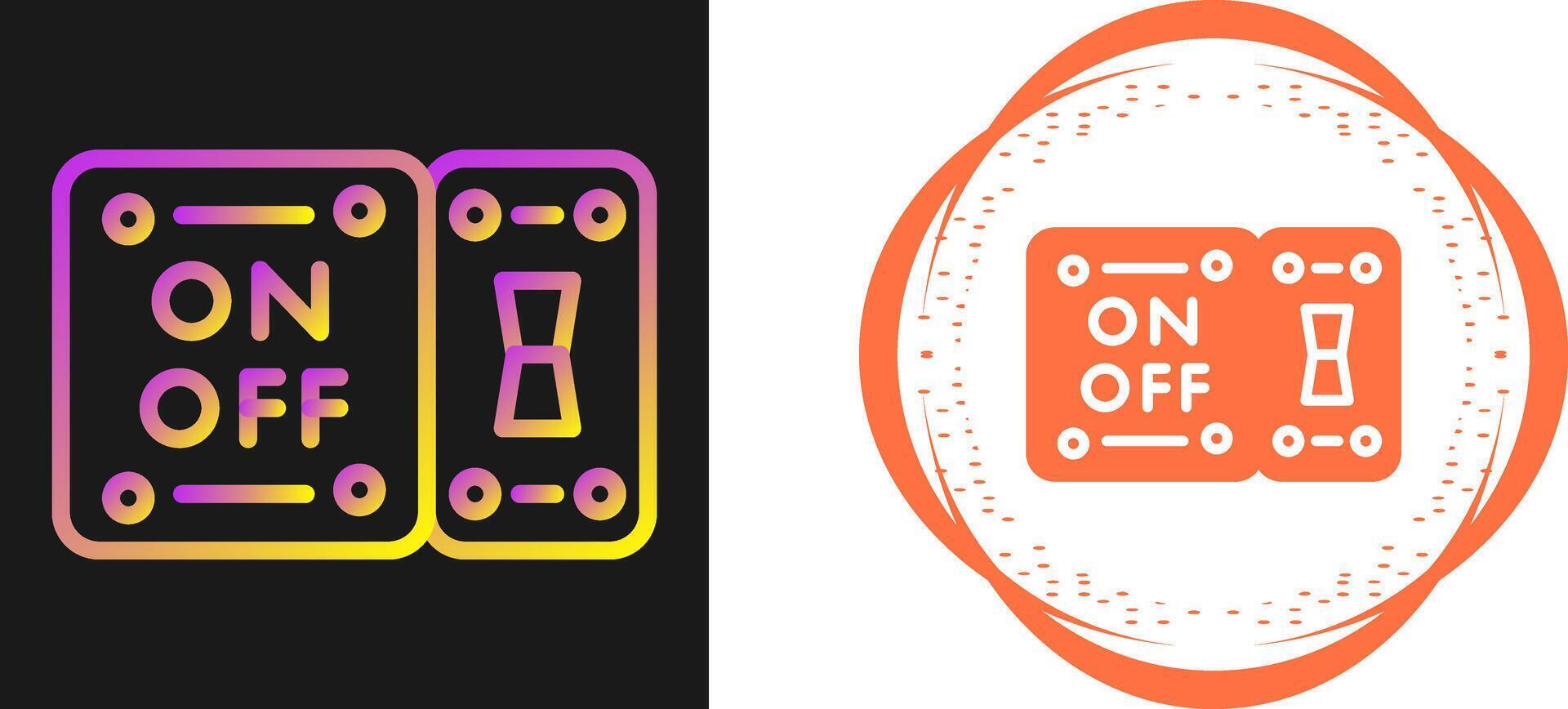 Light Switch Vector Icon