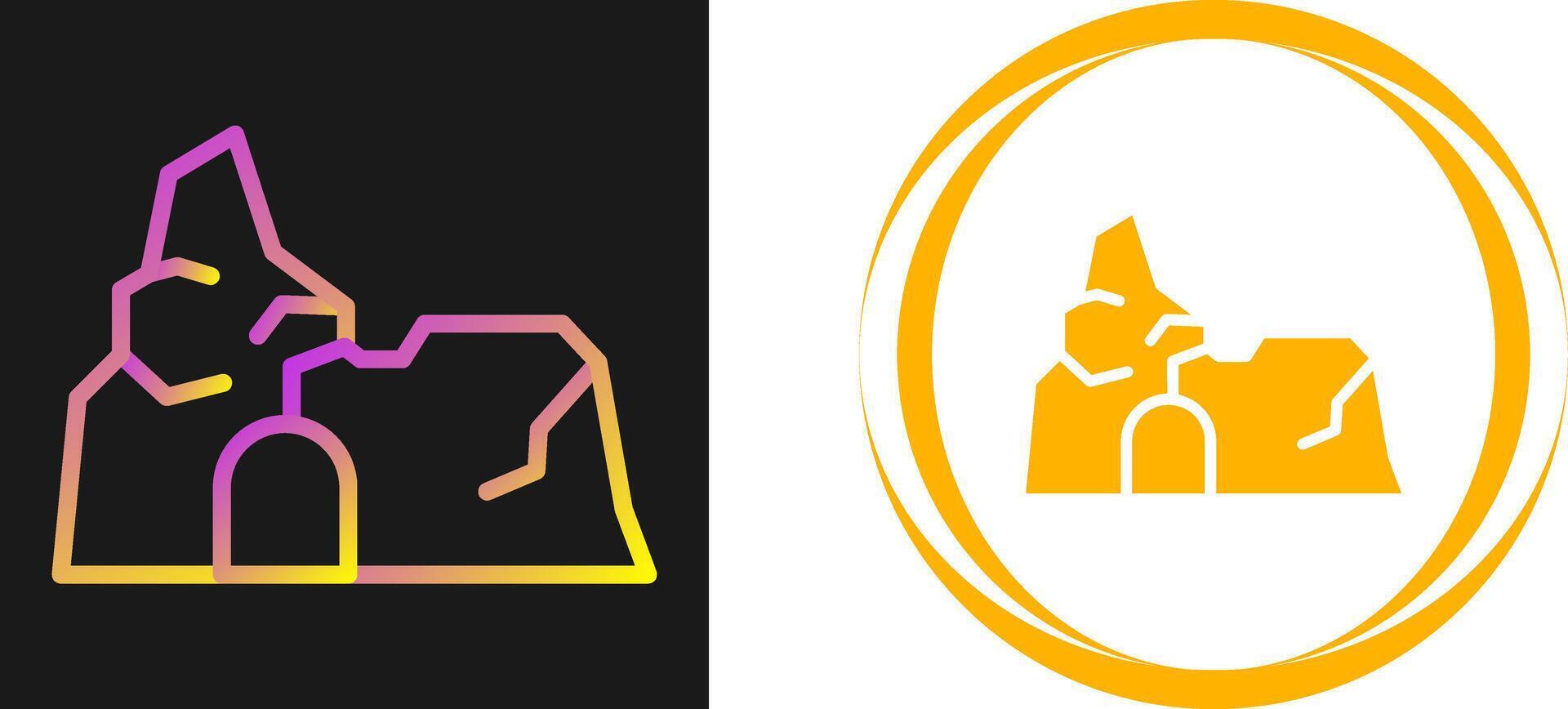 Cave Vector Icon