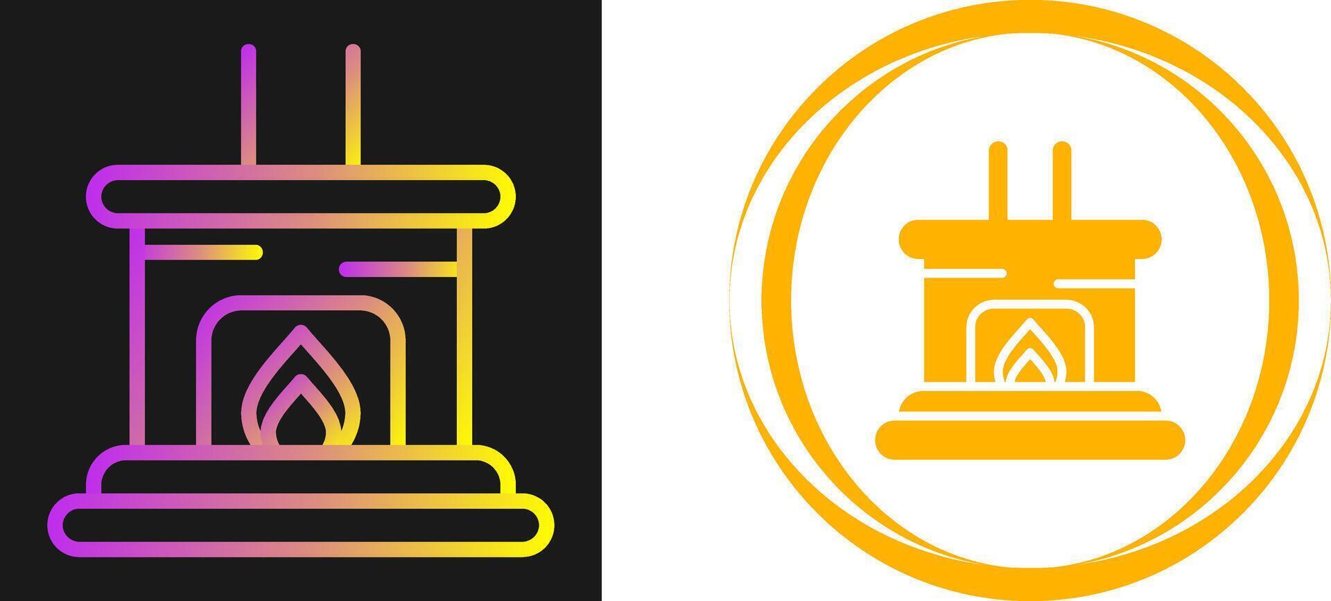 Furnace Vector Icon